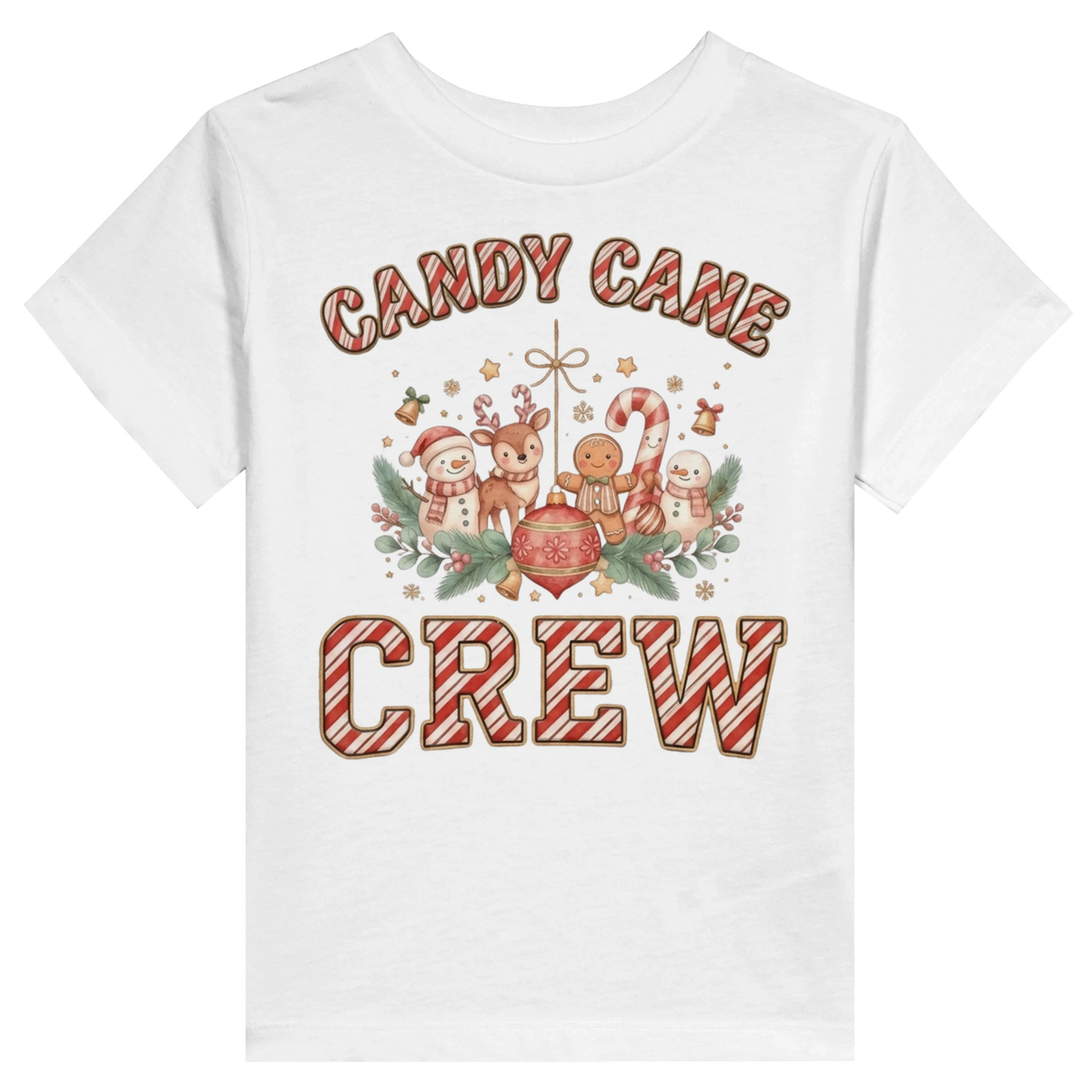 Candy Cane Crew Toddler Staple T-Shirt – Joy and Grace by Edwards
